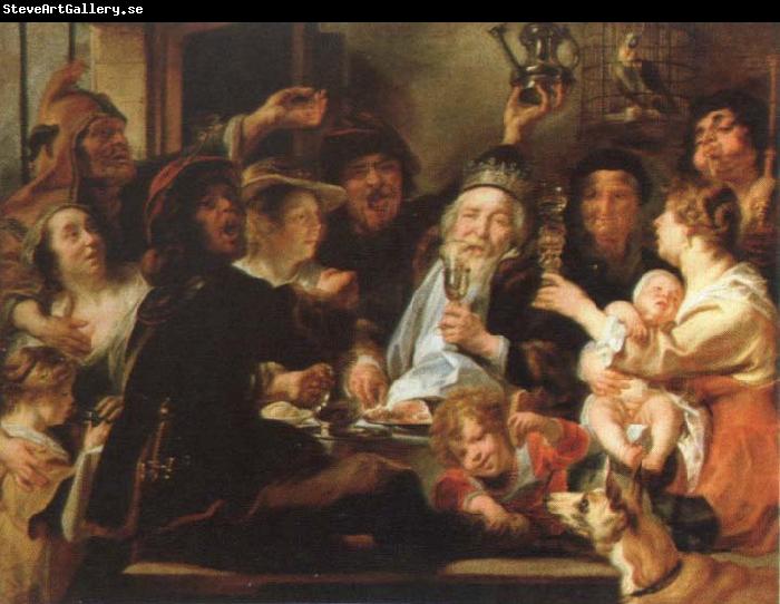 Jacob Jordaens the bean king